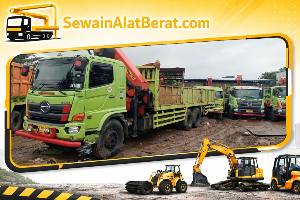 Harga Sewa Mobil Crane Jakarta Pusat Murah dan Profesional